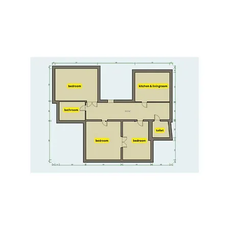 Apartment Newly Renovated, 3 Bedrooms Flat In Center, Near Train Station *